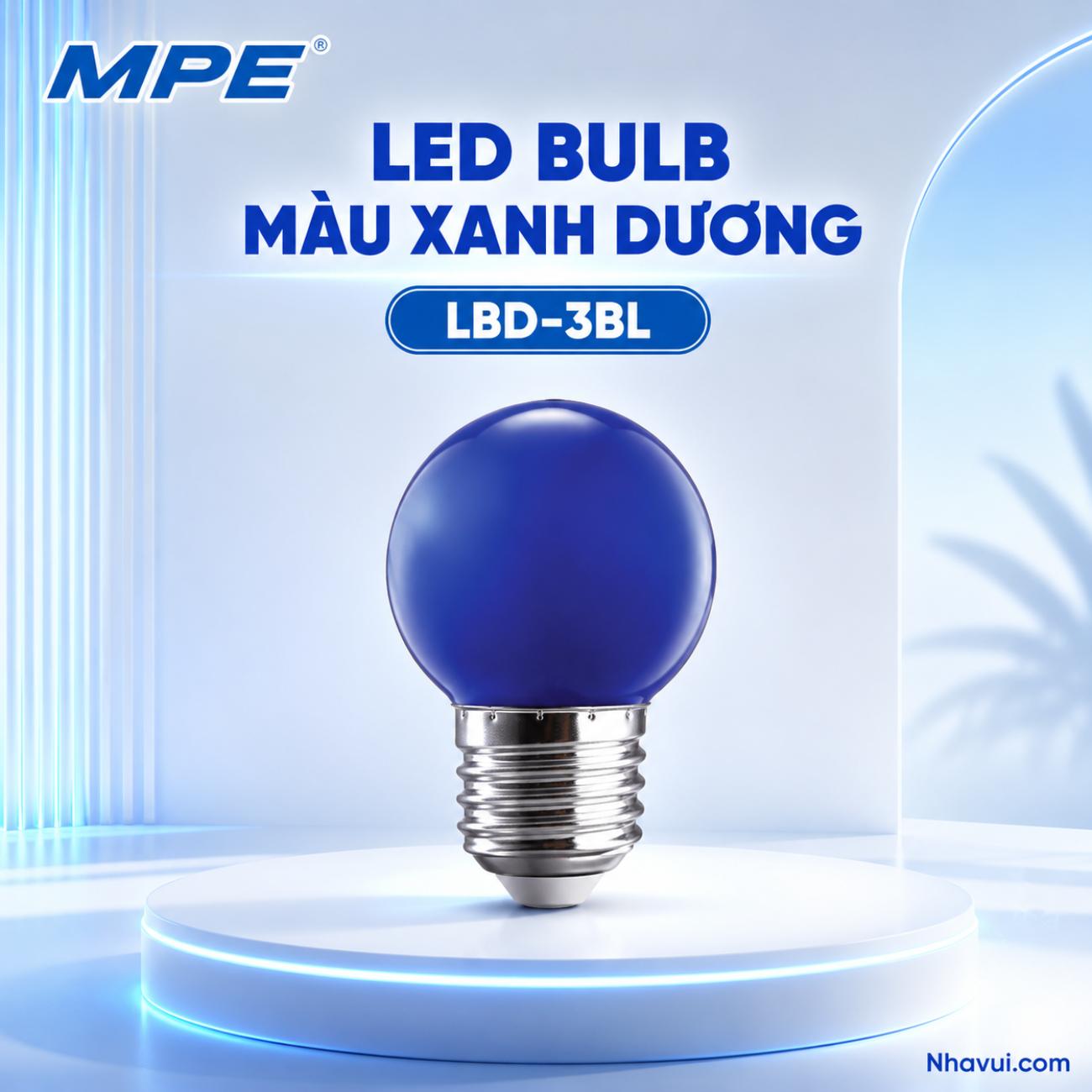 Bóng đèn LED màu MPE Seri LBD